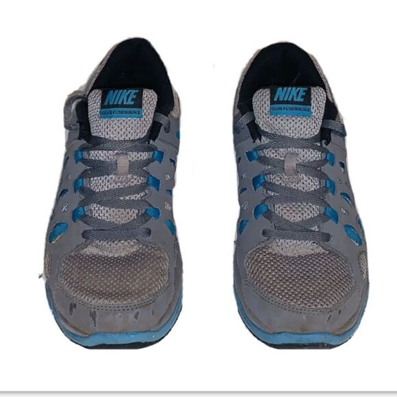 Nike dual fusion run 2 shoes size 5.5y - Picture 4 of 6